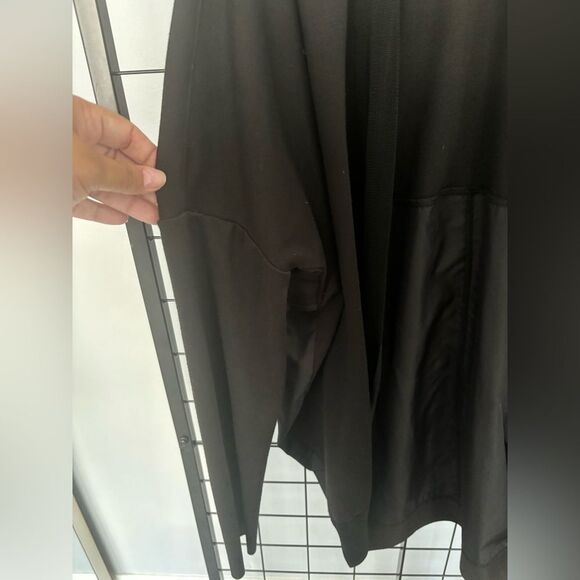 Zara Black Open Front Cocoon Cardigan - Picture 7 of 7